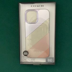 Brand new COACH iPhone 12 Pro Max Case